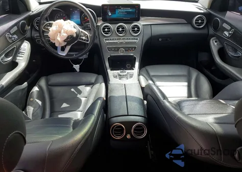 2019 Mercedes-Benz C 300 из США, поврежденный, VIN WDDWF8DB3KR483491